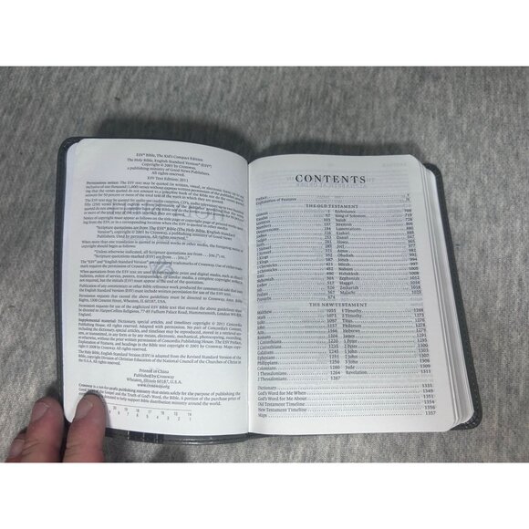 The Holy Bible English Standard Version Book Publisher By Crossway Hardcover - Picture 3 of 8